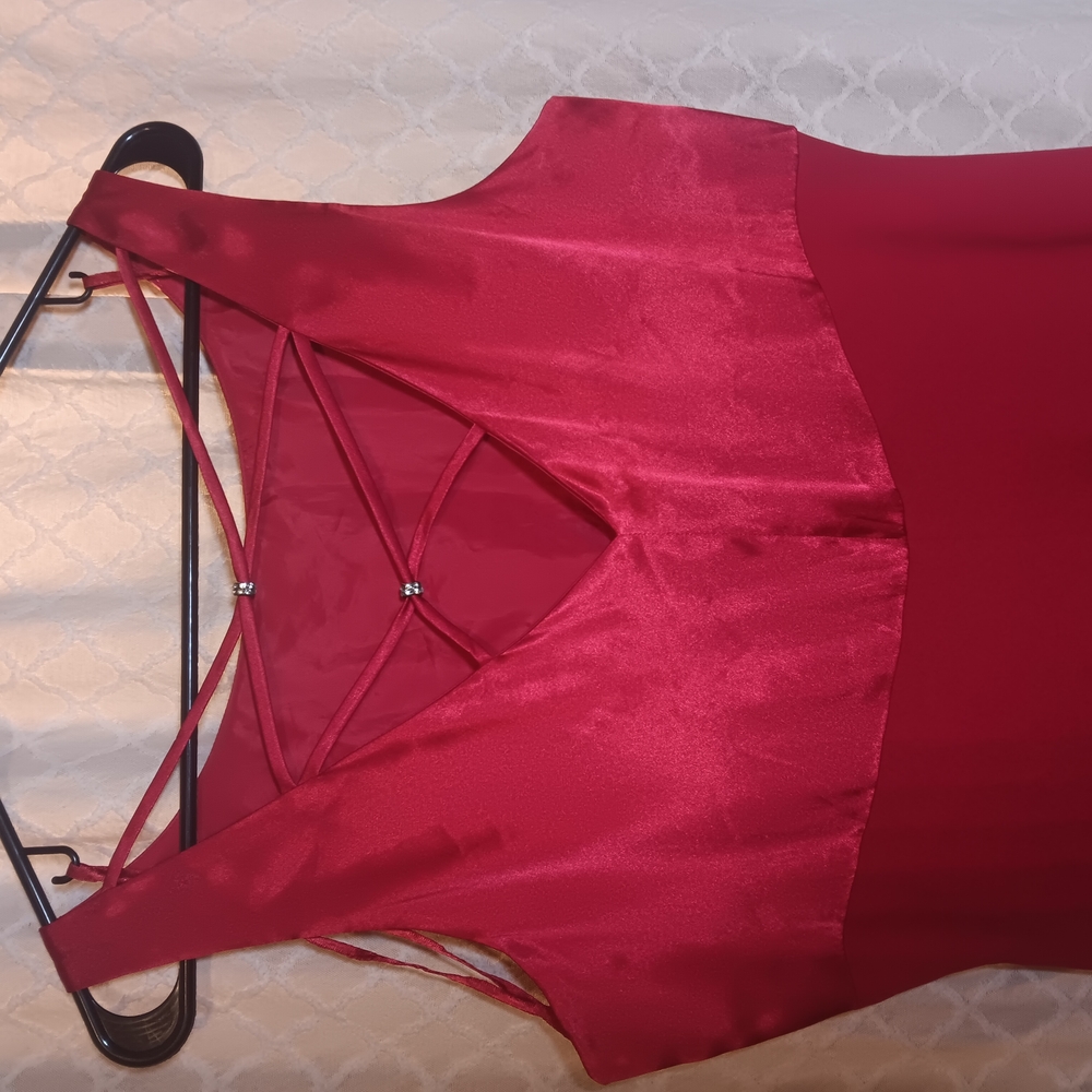 Evan-Picone Red Dress